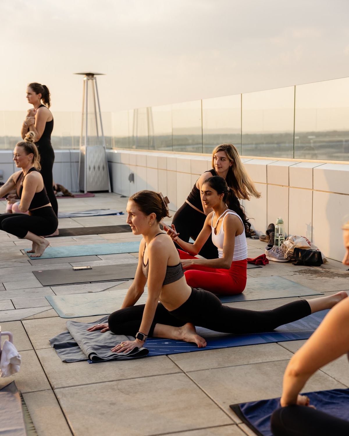 Diagram of three connected coaching session phases